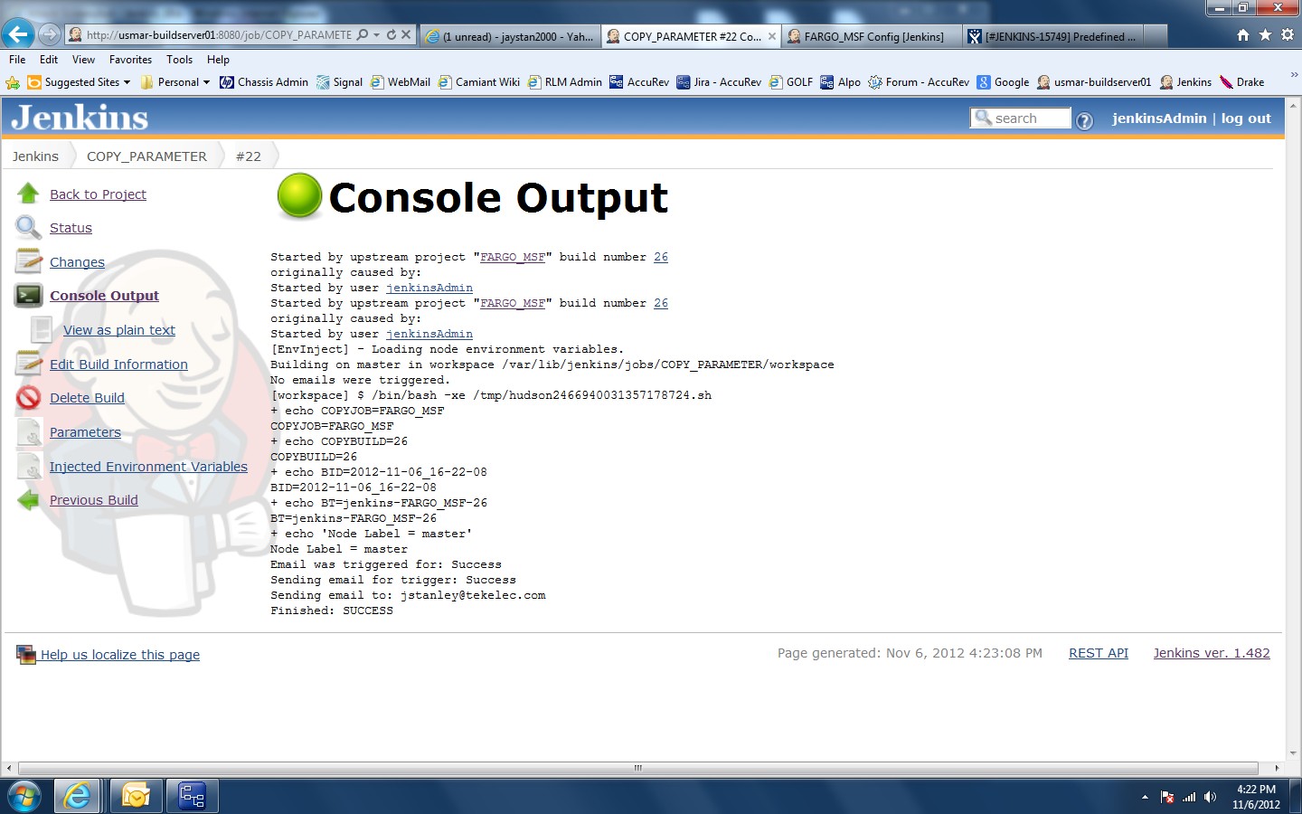 [JENKINS15749] Predefined parameters not passing correct NODE_LABELS environment variable